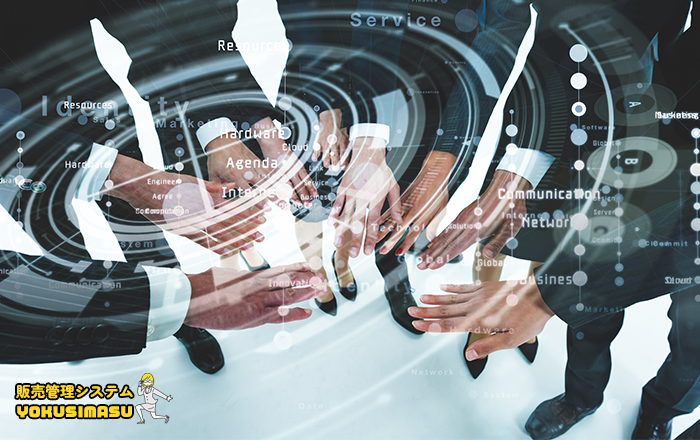 手を取り合いひとつのチーム